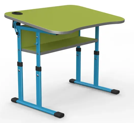 Стіл учнівський ПО регульований №4-7/700х500 МФ Вересень